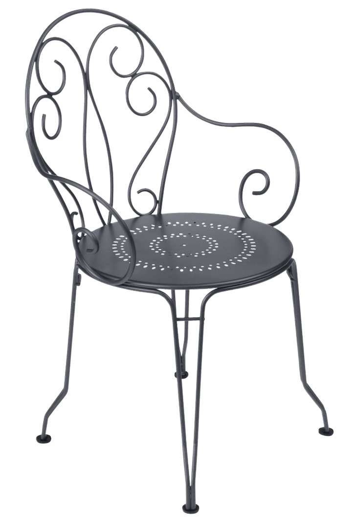 Montmarte Armchair - Set of 2 - Fermob - Outdoor Furniture - Anthracite - HORNE