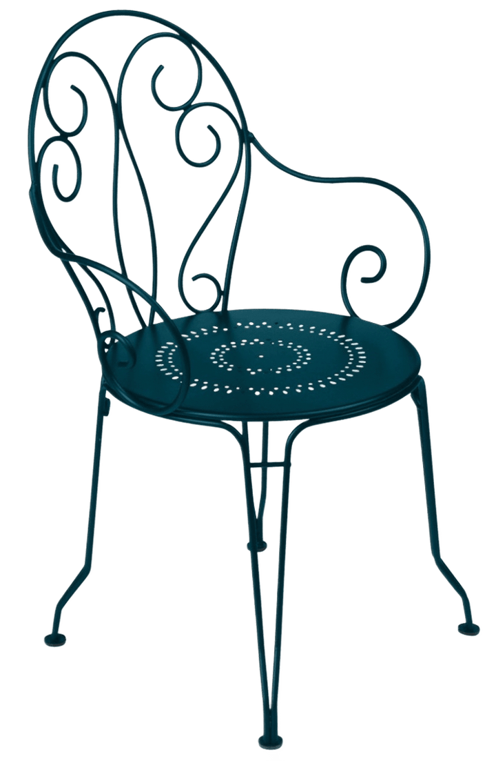 Montmarte Armchair - Set of 2 - Fermob - Outdoor Furniture - Acapulco Blue - HORNE