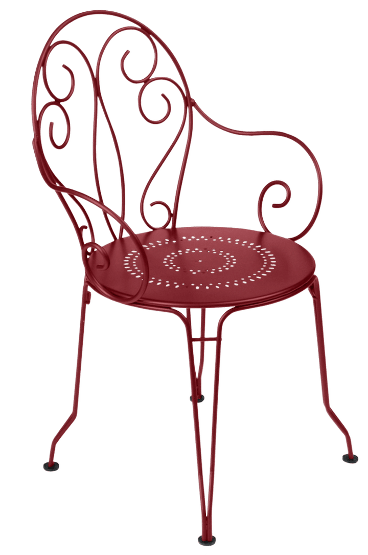Montmarte Armchair - Set of 2 - Fermob - Outdoor Furniture - Chili Red - HORNE