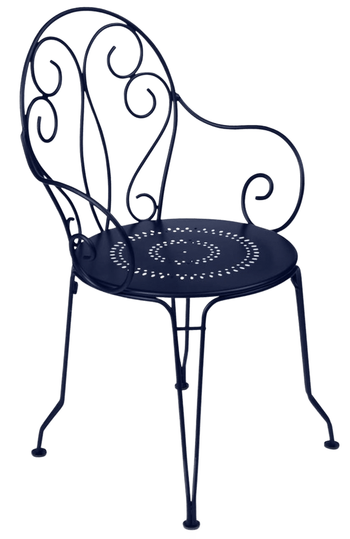 Montmarte Armchair - Set of 2 - Fermob - Outdoor Furniture - Deep Blue - HORNE