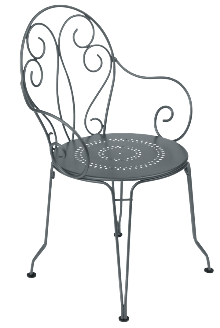 Montmarte Armchair - Set of 2 - Fermob - Outdoor Furniture - Storm Grey - HORNE