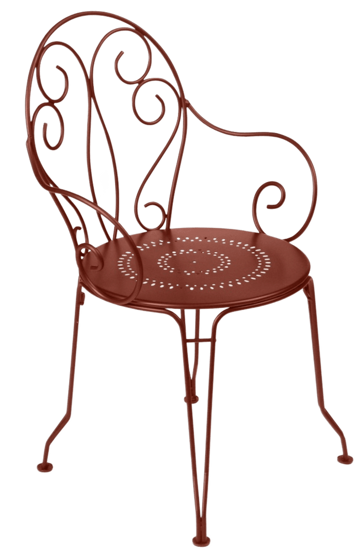 Montmarte Armchair - Set of 2 - Fermob - Outdoor Furniture - Red Ochre - HORNE