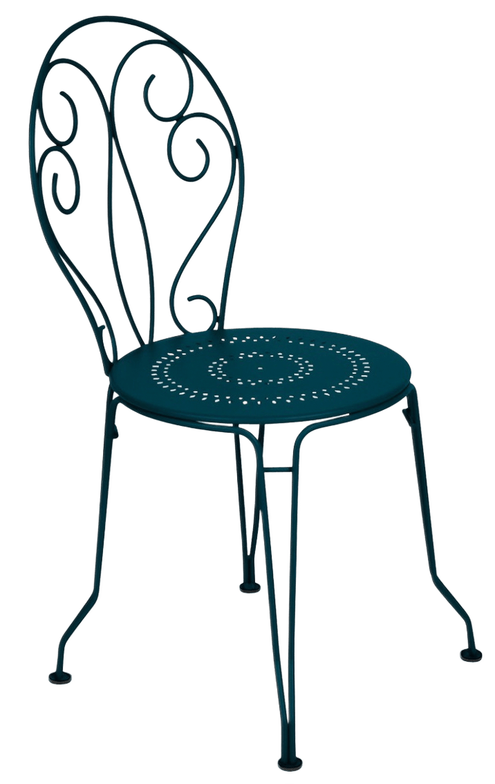 Montmartre Chair - Set of 2 - Fermob - Outdoor Furniture - Acapulco Blue - HORNE