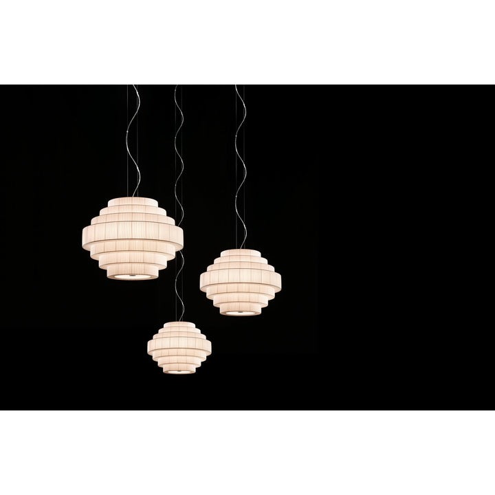 Mos 02 Pendant - Bover - Pendants - Cream Ribbon - HORNE