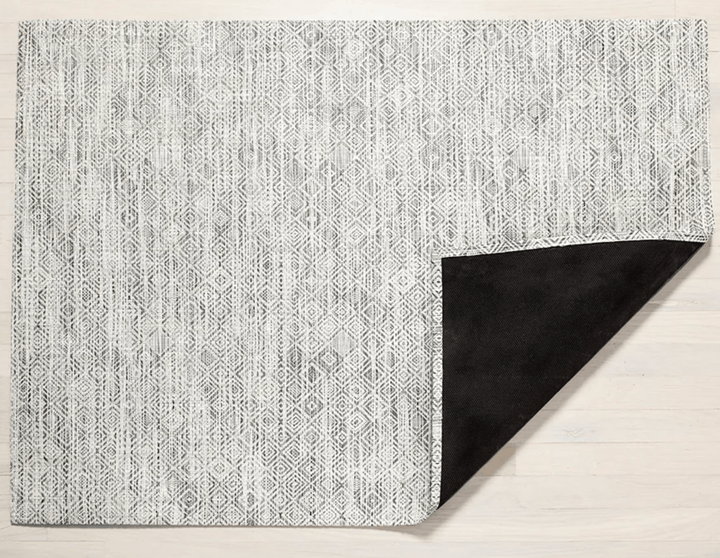 Mosaic Floor Mat - Chilewich - Rugs - Small - White/Black - HORNE