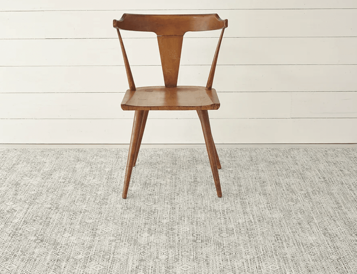 Mosaic Floor Mat - Chilewich - Rugs - Small - White/Black - HORNE