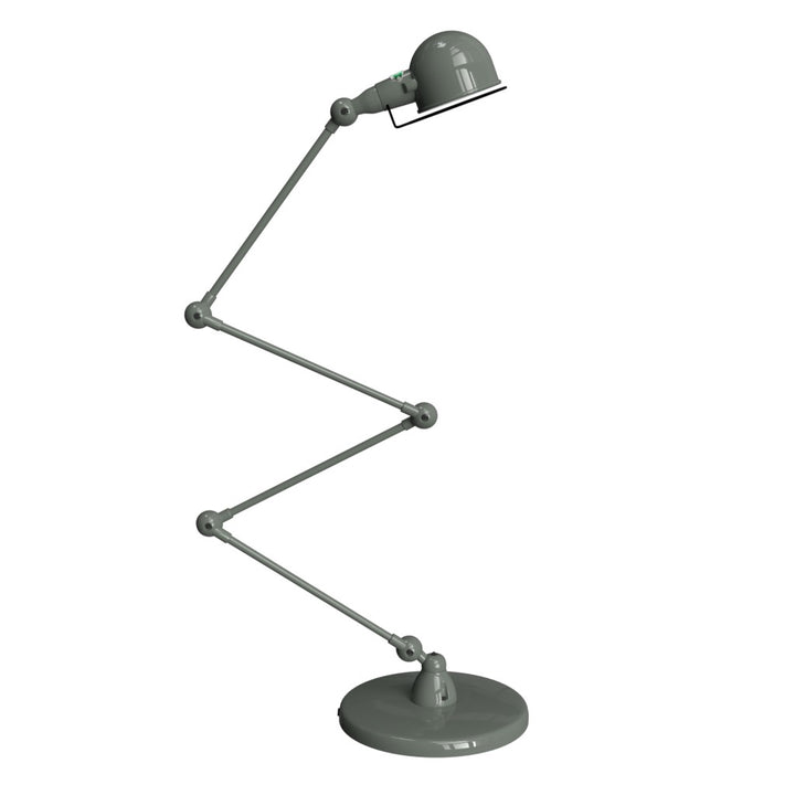 Signal Zig - Zag Floor Lamp - SI433 - Jielde - Floor Lamps - Glossy - Mouse Grey - RAL7005 - HORNE