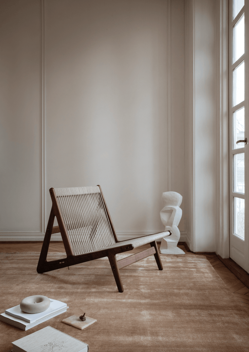 MR01 Initial Lounge Chair - Gubi - Chairs - American Walnut - HORNE