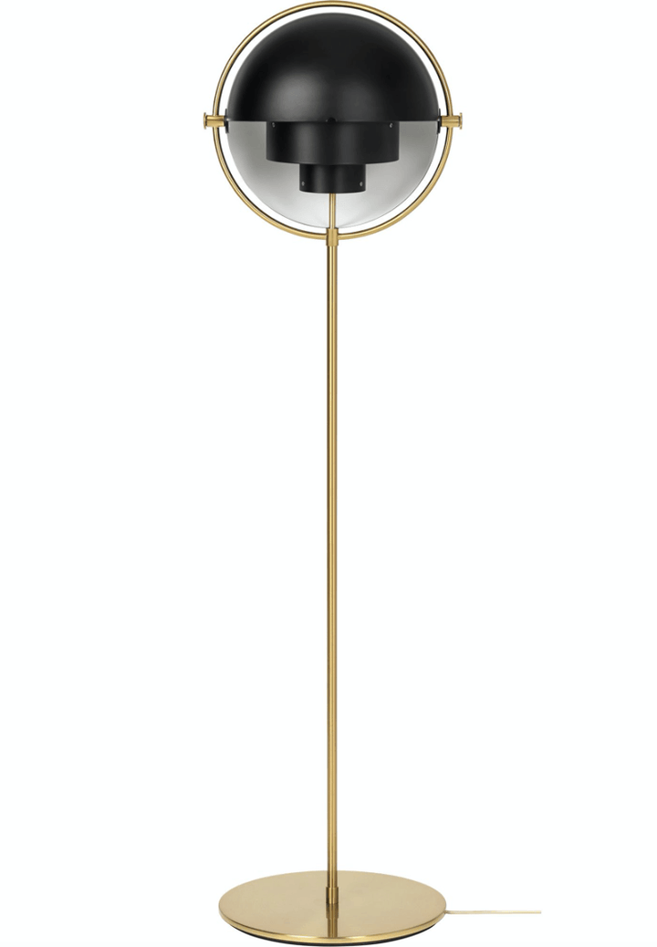 Black Gubi Multi-Lite Minimalist Floor Lamp