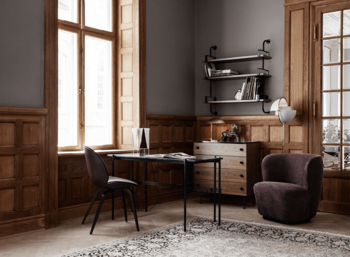 Multi - Lite Floor Lamp - Gubi - Pendants - Chrome Base & Chrome Shade - HORNE