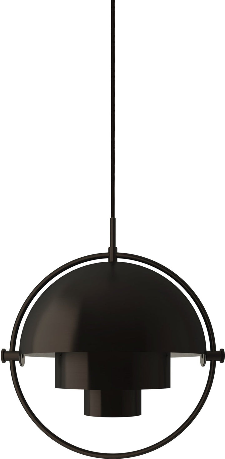 Multi - Lite Pendant - Black Brass - Gubi - Pendants - HORNE