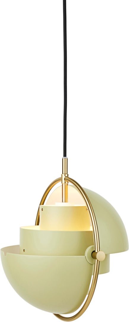 Multi - Lite Pendant - Small - Gubi - Pendants - Desert Sage/Brass - HORNE