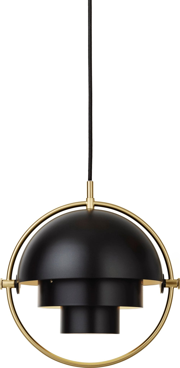 Multi - Lite Pendant - Small - Gubi - Pendants - Brass/Black - HORNE