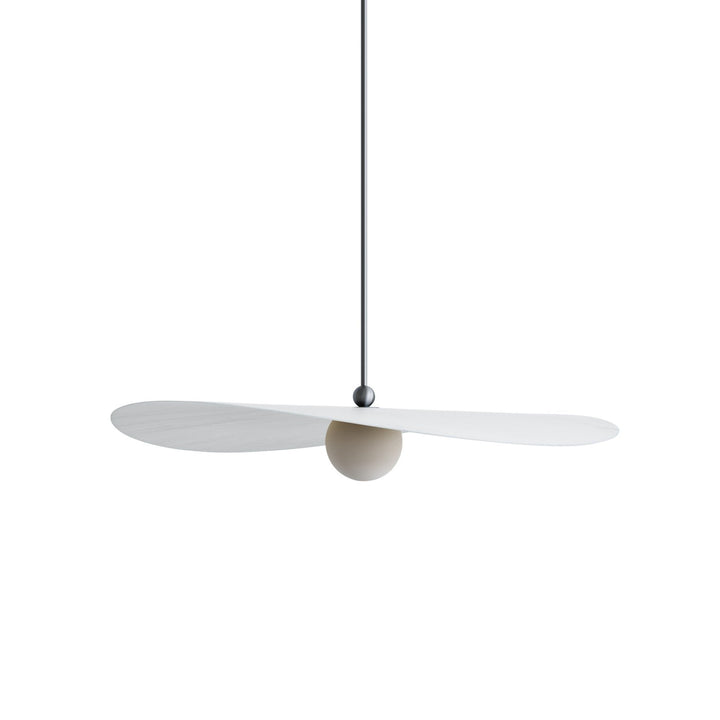 Myrna Hanging Pendant Light - Glass and Brass