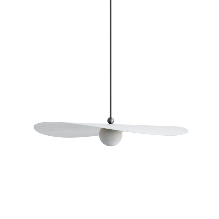 Myrna Hanging Pendant Light - Glass and Brass