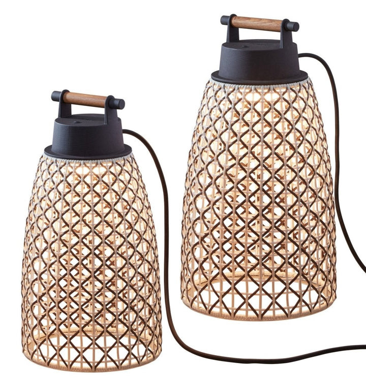 Nans M/49 Table Lamp - Bover - Table + Task - Brown/Red - HORNE
