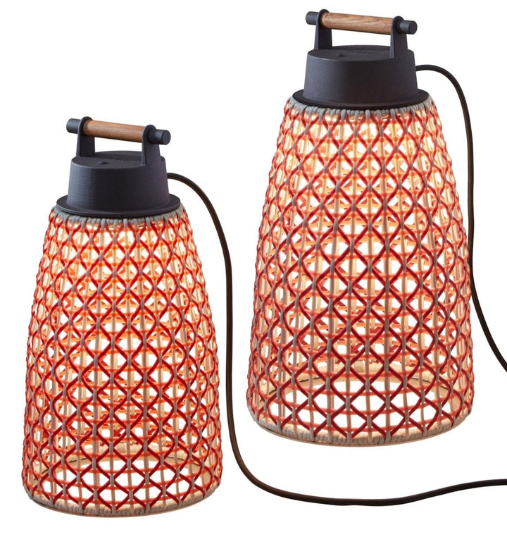 Nans M/49 Table Lamp - Bover - Table + Task - Brown/Red - HORNE