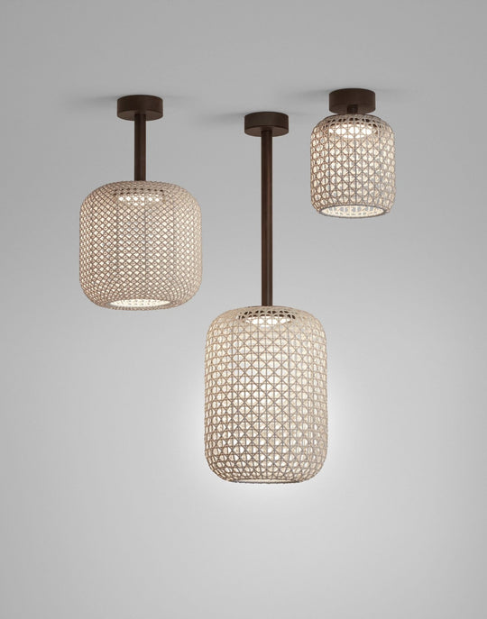 Nans PF/21 Outdoor Ceiling Lamp - Bover - Ceiling Lights - Brown/Beige - 0 - 10V Dimmable - HORNE
