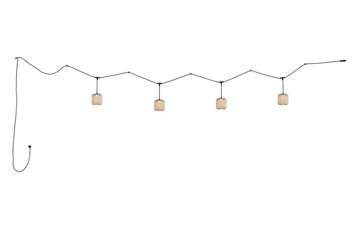 Nans S/16/4L Catenary Outdoor Pendants - Bover - Pendants - Brown/Beige - HORNE