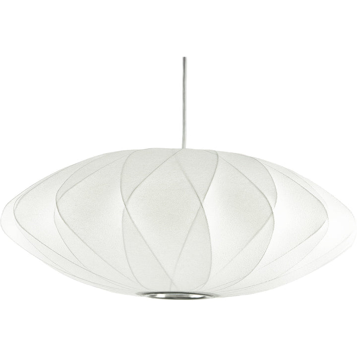 George Nelson Bubble Pendant - Crisscross Saucer