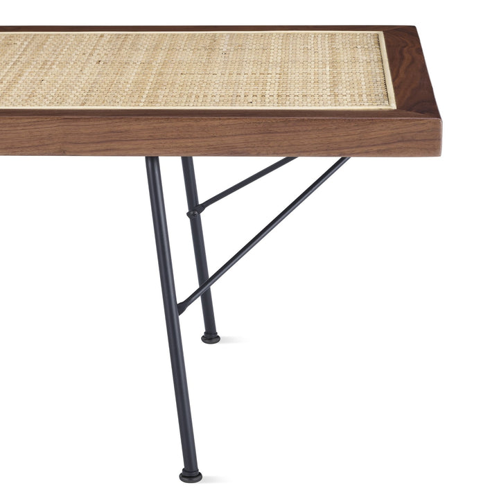 Nelson® Cane Bench - Herman Miller® - Stools + Benches + Ottomans - Maple - 48" - Black - HORNE