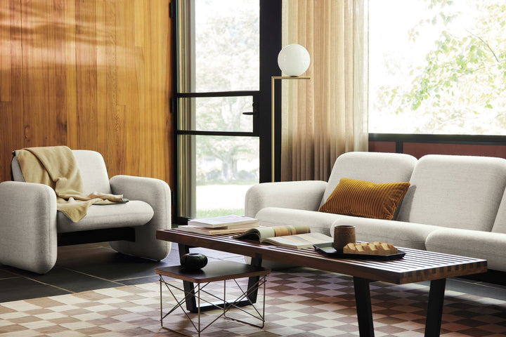 Nelson® Platform Bench – Ebonized Wood Base - Herman Miller® - Stools + Benches + Ottomans - 48" - Natural Maple - HORNE