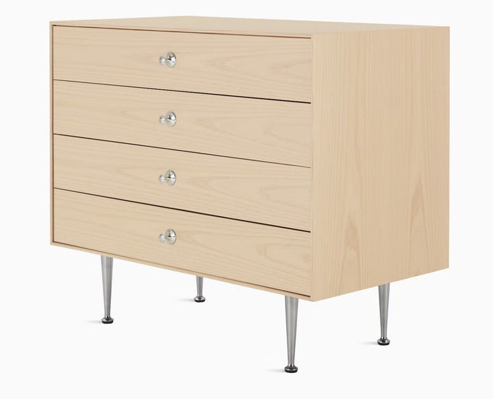 Nelson® Thin Edge 4 - Drawer Chest - Herman Miller® - Dressers - Ash - HORNE