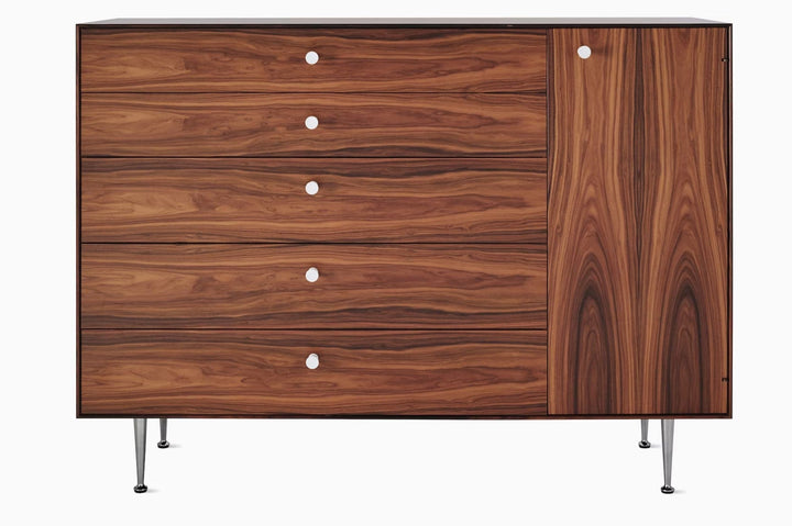 Nelson® Thin Edge Chest Cabinet - Herman Miller® - Dressers - Santos Palisander - Right - HORNE
