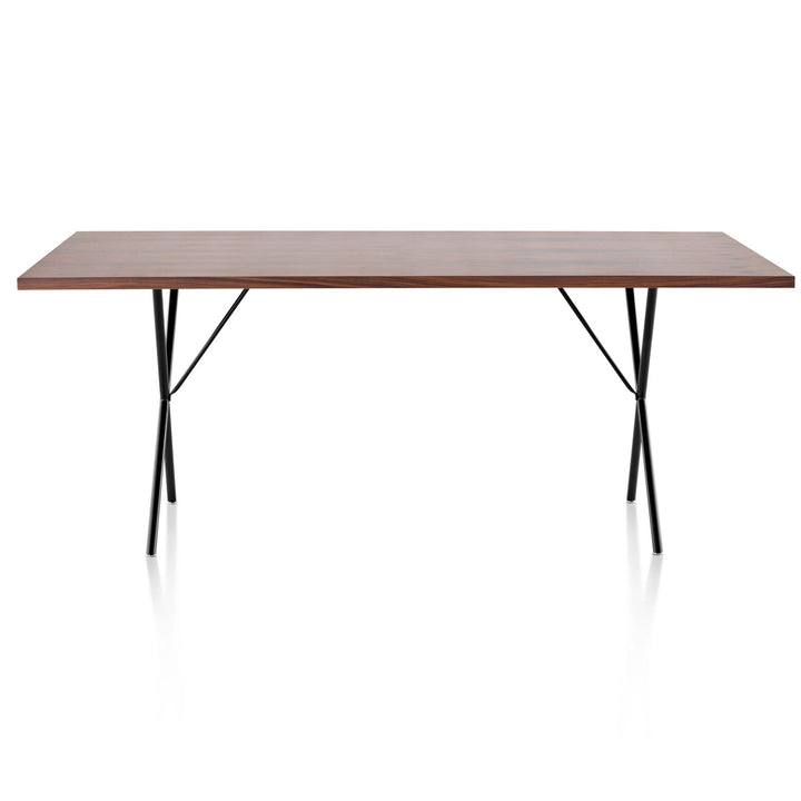 Nelson® X - Leg Table - Herman Miller® - Tables - 30" x 60" - Walnut/ Black - HORNE