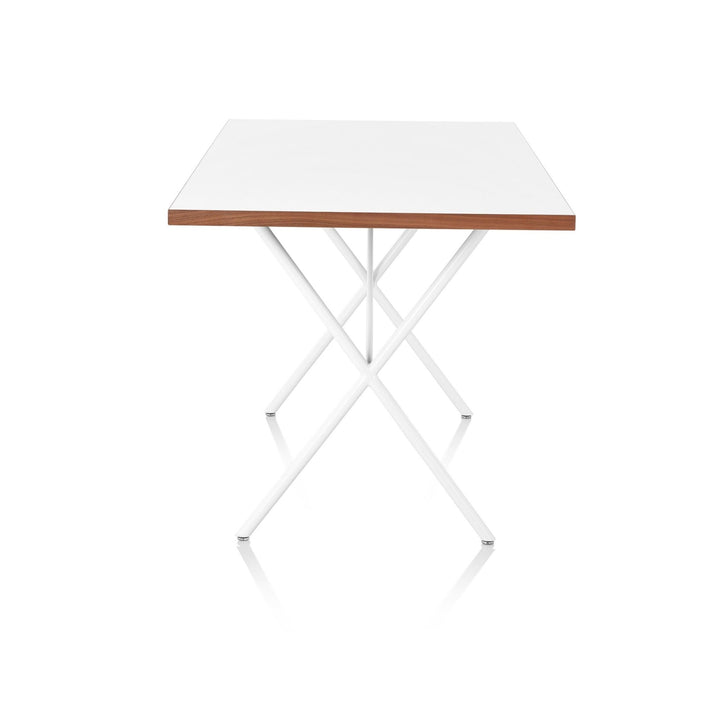 Nelson® X - Leg Table - Herman Miller® - Tables - 30" x 60" - White Ash/ White - HORNE