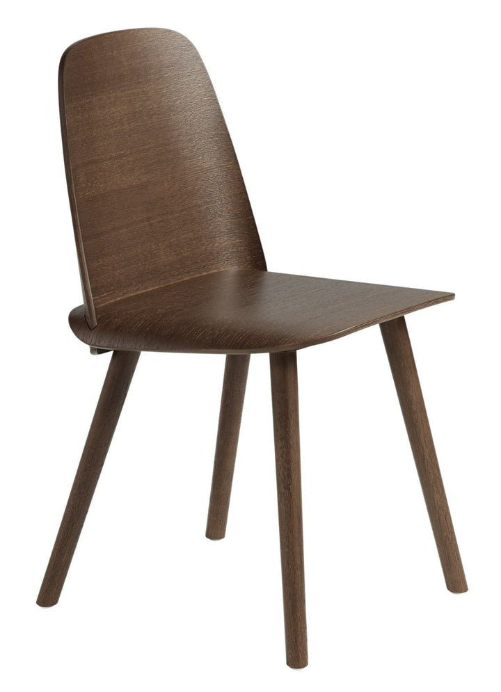 Nerd Chair - Muuto - Chairs - Stained Dark Brown - HORNE