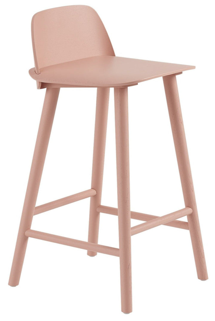 Nerd Stool - Muuto - Stools + Benches + Ottomans - Counter Height - Tan Rose - HORNE