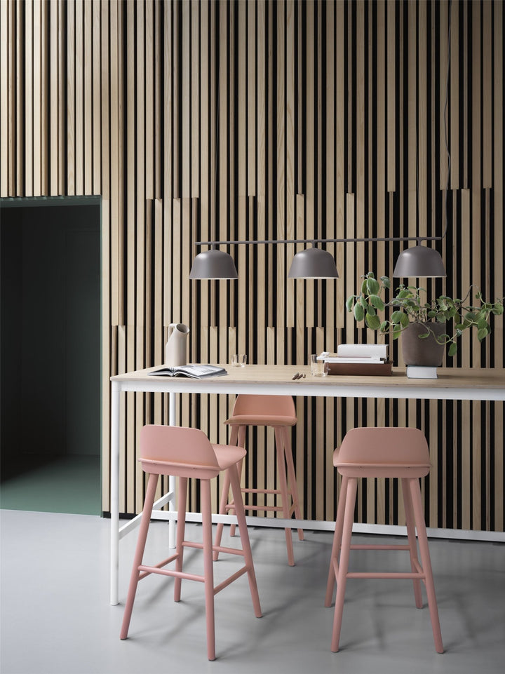 Nerd Stool - Muuto - Stools + Benches + Ottomans - Bar Height - White - HORNE