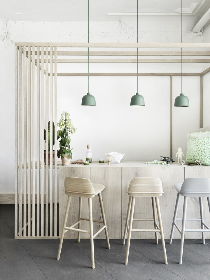 Nerd Stool - Muuto - Stools + Benches + Ottomans - Bar Height - White - HORNE