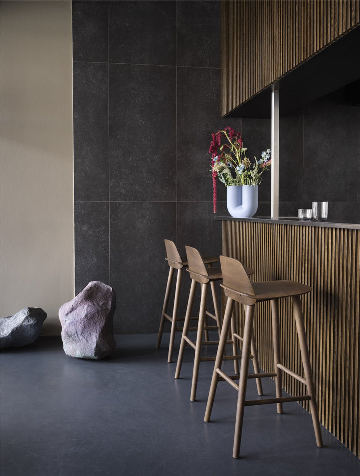 Nerd Stool - Muuto - Stools + Benches + Ottomans - Bar Height - White - HORNE