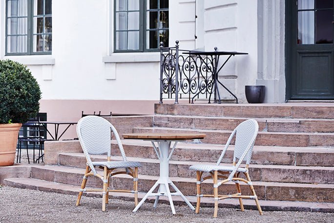 Nicole Cafe Table - Exterior - Sika Design - Outdoor Furniture - Black - Square(70x70) - HORNE