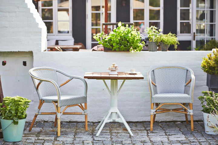 Nicole Cafe Table - Exterior - Sika Design - Outdoor Furniture - Black - Square(70x70) - HORNE