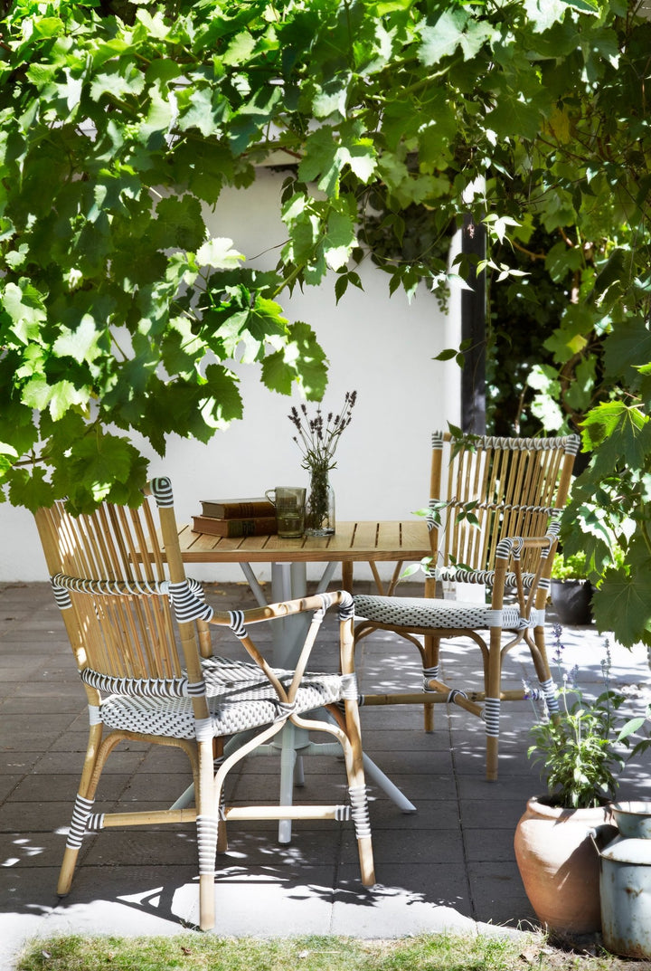 Nicole Cafe Table - Exterior - Sika Design - Outdoor Furniture - Black - Square(70x70) - HORNE