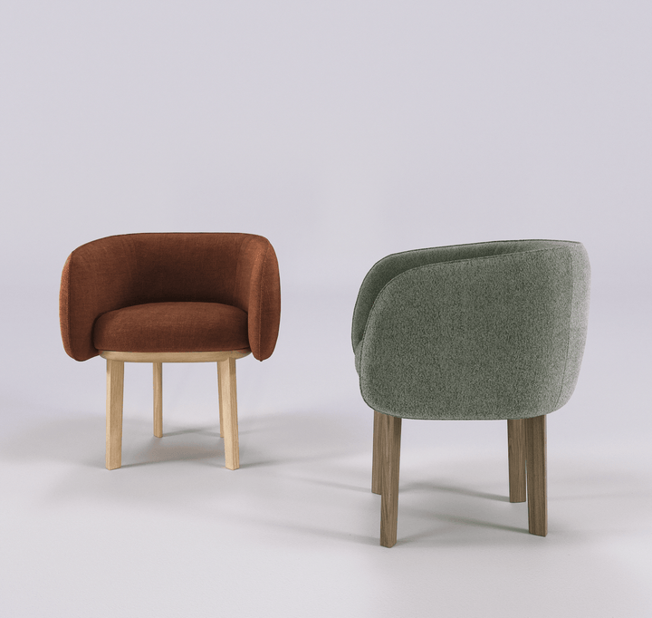 Nido Armchair - Set of 2 - WeWOOD - Chairs - Walnut - Madison - TWDM12016 - HORNE