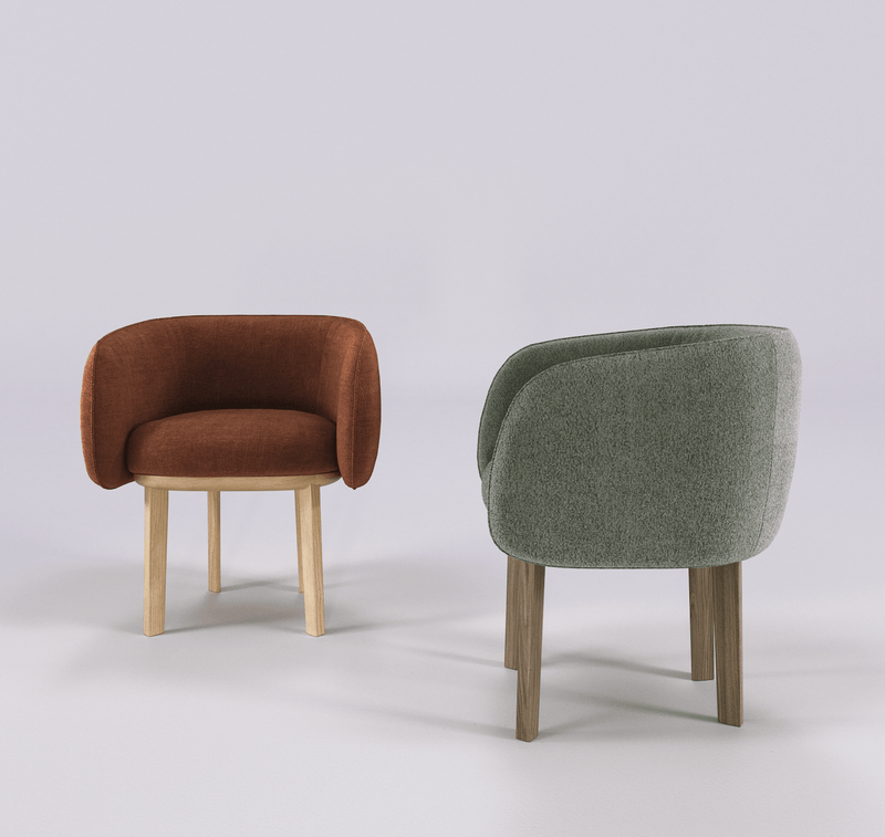 Nido Armchair - Set of 2 - WeWOOD - Chairs - Oak - Madison - TWDM12016 - HORNE
