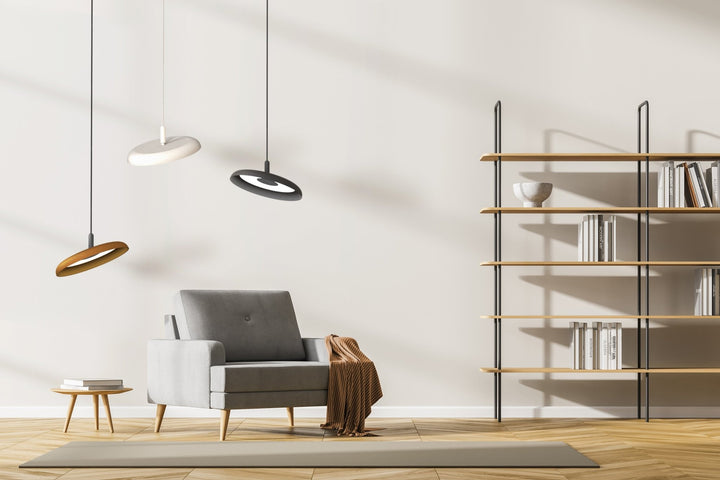 Nivél Pendant 15 - Pablo Designs - Pendants - Black - White - HORNE