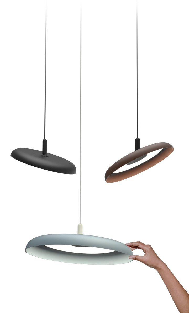 Nivél Pendant 15 - Pablo Designs - Pendants - Black - White - HORNE