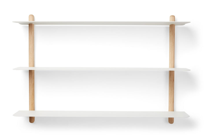 Nivo Shelf A - Gejst - Storage + Organization - White - HORNE