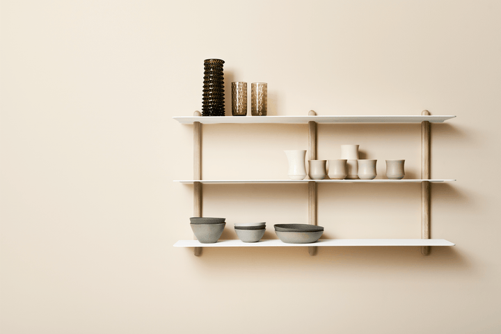 Nivo Shelf D - Gejst - Storage + Organization - White - Large - HORNE