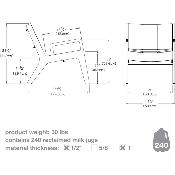 No. 9 Lounge Chair