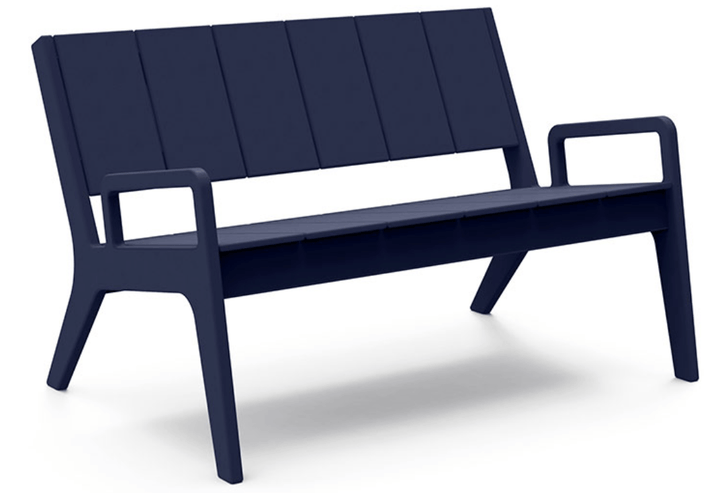 No. 9 Outdoor Sofa - Loll Designs - Outdoor Furniture - Navy Blue - HORNE