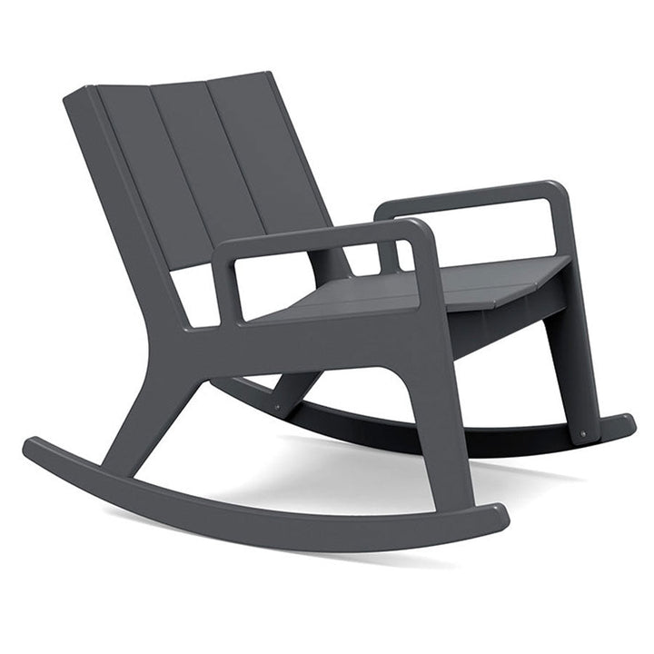 No. 9 Rocker - Loll Designs - Outdoor Furniture - Charcoal Grey - HORNE