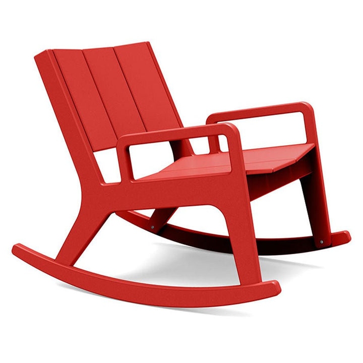 No. 9 Rocker - Loll Designs - Outdoor Furniture - Apple Red - HORNE
