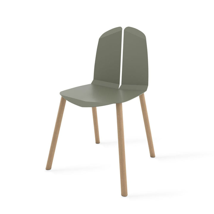 Noa Chair - Oak - Tronk - Chairs - Prairie Green - HORNE