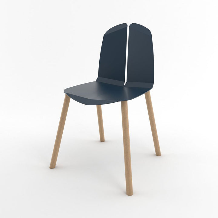 Noa Chair - Oak - Tronk - Chairs - Navy - HORNE